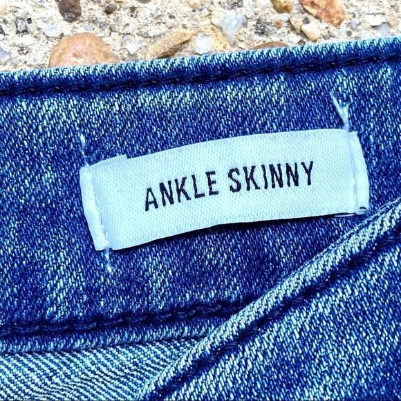 William Rast Justin Timberlake Perfect Ankle Skinny Zipper Jeans Size 25 - Picture 3 of 13